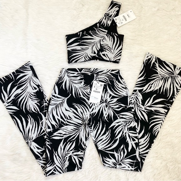 Pants - ZARA Jaquard 2 Piece Set